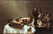 Breakfast Table with Blackberry Pie sf HEDA, Willem Claesz.